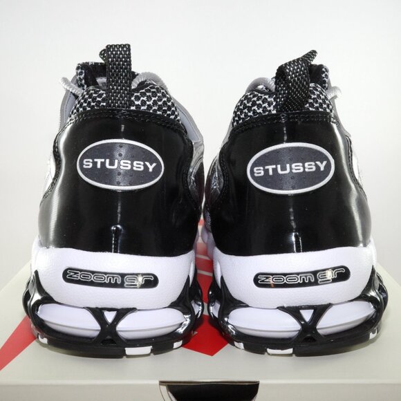 Stussy x Nike Air Zoom Spiridon Cage 2 Pure Platinum 2020 CU1854-001 US 11 DS - Picture 8 of 15